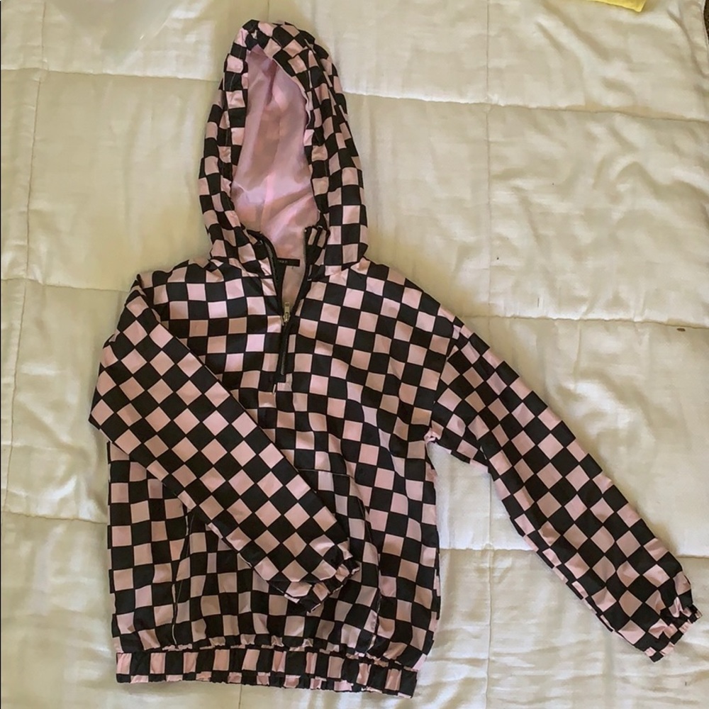 Forever 21 hooded windbreaker